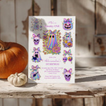 Coquette Irridescente Spooky ONE Halloween