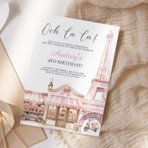 Coquette Paris Café Parisien Anniversaire