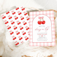 Coquette rose pâle cerise sur le dessus bébé fille