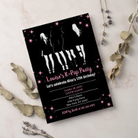 Coréen Pop Music K-Pop Black Pink fête d'anniversa