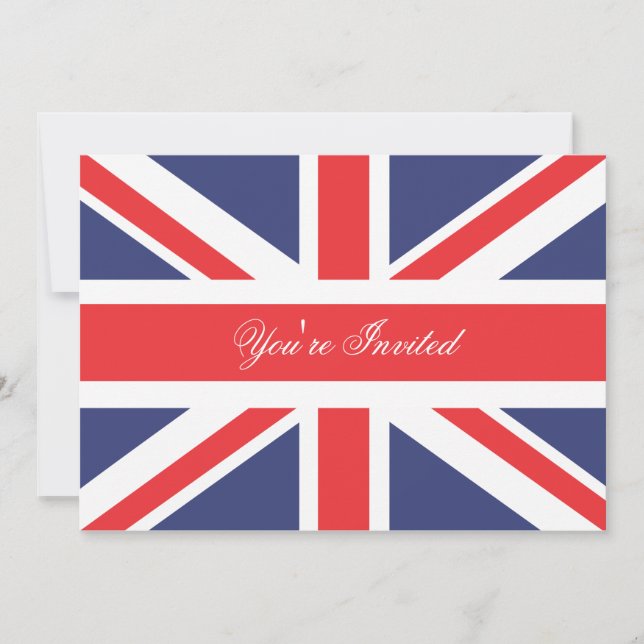 Invitation Corgi de Londres Angleterre avec l'invitation de (Devant)