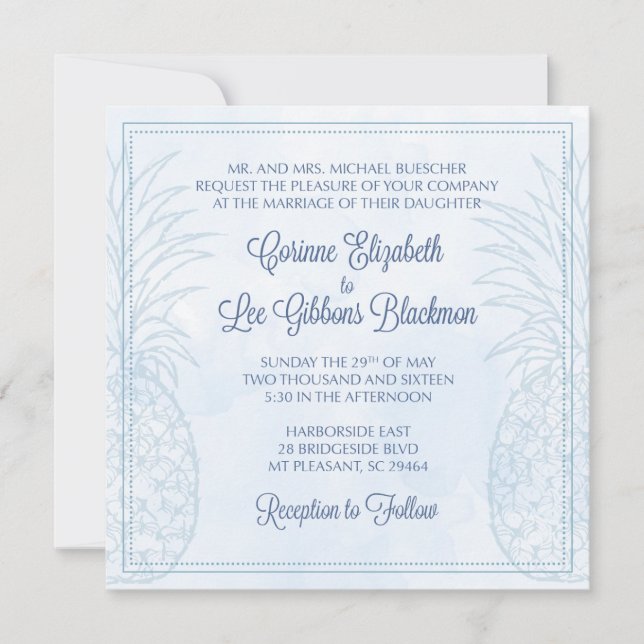 Invitation Corinne et Lee (Devant)