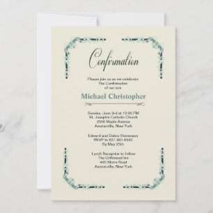 Invitation Corners européens de confirmation