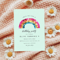 Corte Sparkin Rainbow fête d'anniversaire