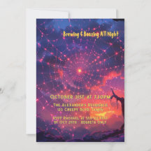 Cosmic Spider Web Halloween personnalisé