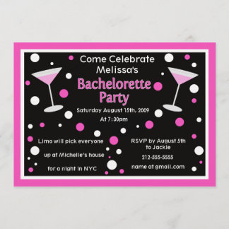 Invitation Cosmo Bachelorette