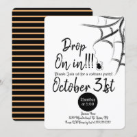 Costume d'araignée de tableau noir Halloween Anniv