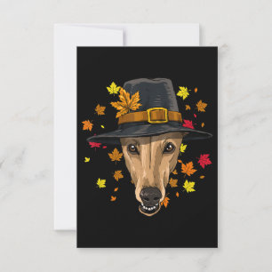 Invitation Costume de Pèlerin Greyhound de Thanksgiving Homme