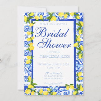 Invitation Côte amalfitaine