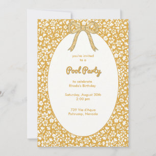 Invitation Coucher de soleil Ditzy Floral All-in-One