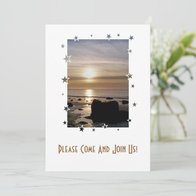 INVITATION COUCHERS DE SOLEIL (Debout devant)