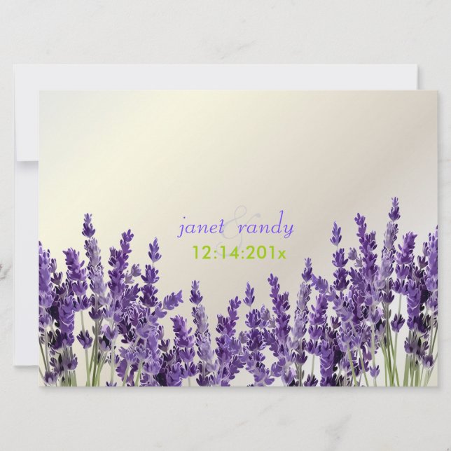 Invitation Couleur PixDezines maui lavender/do-it-yourself (Devant)