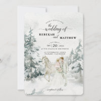 Couleur romantique de la forêt d'hiver de neige