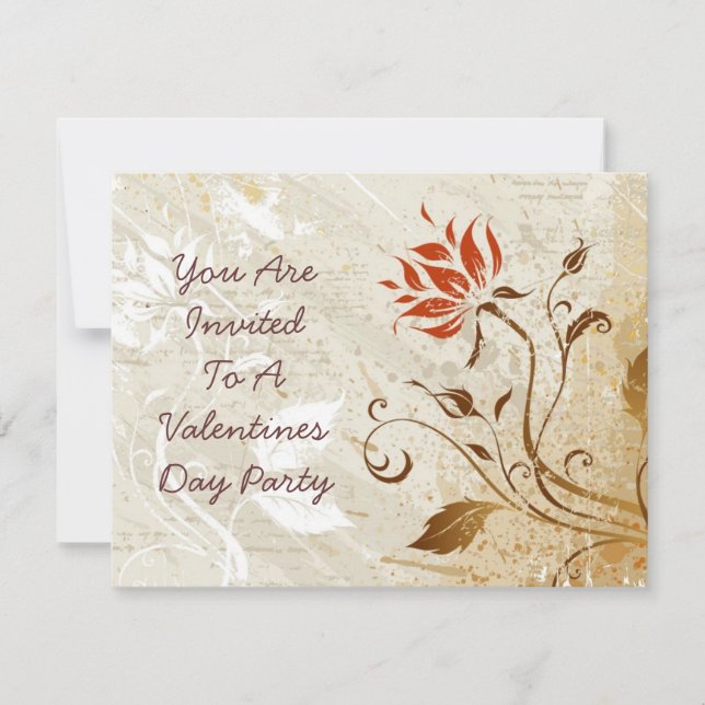 Invitation Couleurs d'automne (Devant)