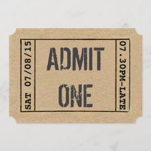 Invitation Country Music Tailgate Party