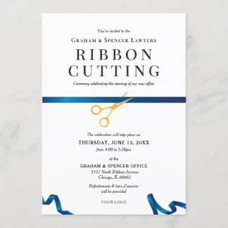 Invitation Coupe du ruban