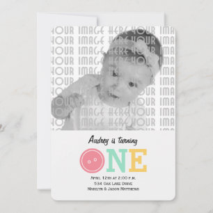 Invitation Coupe en tant que bouton (rose)