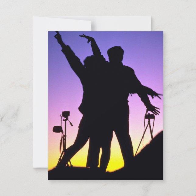 INVITATION COUPLE ANNIVERSAIRE D'INVITATION À LA FÊTE CRÉATIV (Devant)