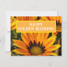 COUPLE FLEUR TOURNESOL MARIAGE D'OR