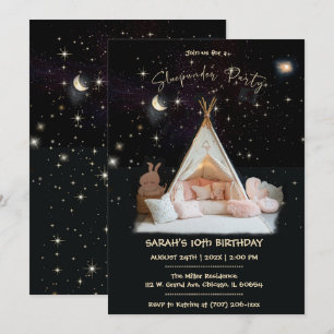 Invitation Coutume sous les étoiles Nuit sous les étoiles Ann