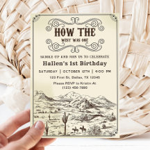 Cowboy Rodeo 1er Anniversaire Comment l'Occident é