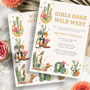 Invitation Cowgirl Bachelorette