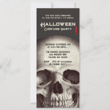 Crâne de fête de costume d'Halloween adulte