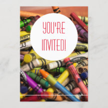 Invitation Crayon