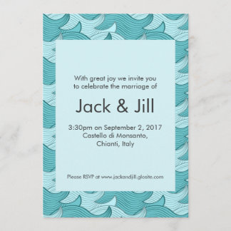 Invitation Création de vagues