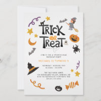 Créatures mignonnes Monstres d'Halloween Fête d'an