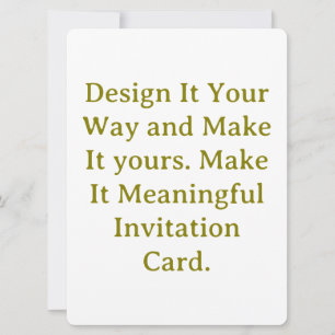 Invitation Créez votre 6,5" x 8,75" personnalisé arrondi