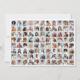 Invitation Créez Votre Propre Collage Photo 88