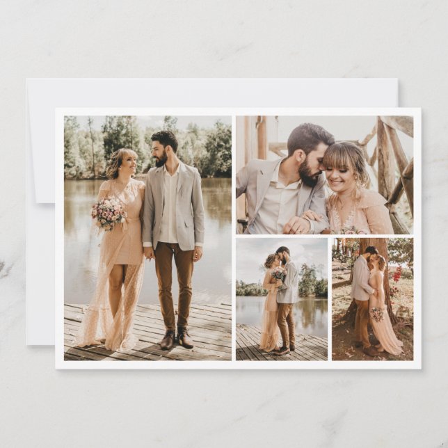 Invitation Créez votre propre collection de photos 4 (Devant)