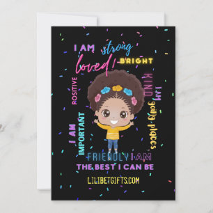 Invitation Créez votre propre I AM - Affirmations positives d