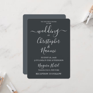 Invitation Créez Votre Propre Mariage Personnalisé