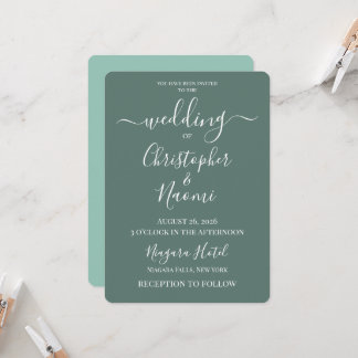 Invitation Créez Votre Propre Mariage Personnalisé