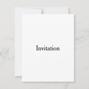 Invitation Créez Votre Propre Promotion Simple de Marque 4.25