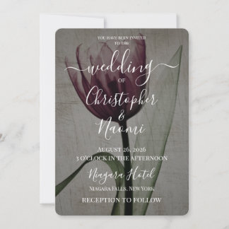 Invitation Créez votre propre tulipe à rayons X