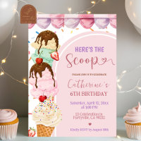 Crème Glacée Rose Sucrée Voici la scoop fille anni