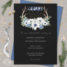 Cristaux de lune Fleurs Boho Mariage métaphysique
