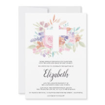 Croix chrétienne rose pastel douce baptême