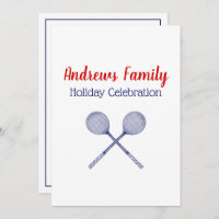 Crossed Squash Racquets Blue