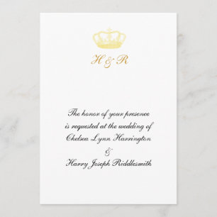 Invitation Crown Designs - Or
