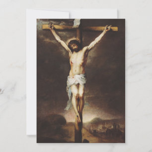 Invitation Crucifixion par Bartolome Esteban Murillo