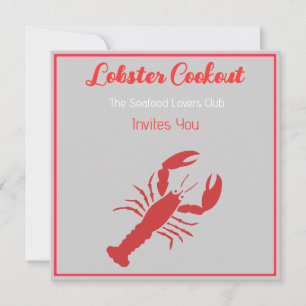 Invitation Cuisine au homard