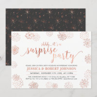 Cuivre | Moderne Surprise 50e anniversaire de mari