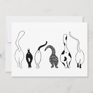 Invitation Culs de chat