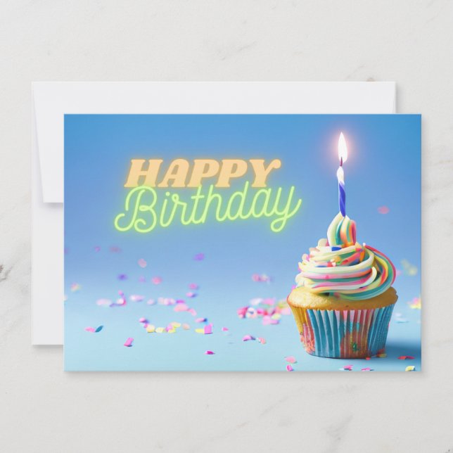 Invitation Cupcake (Devant)