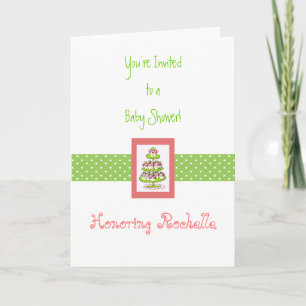 Invitation Cupcake Baby Shower Invite