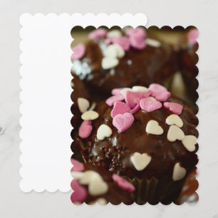 Invitation Cupcakes Sucres de gâteau Dessert Le destin de Yum